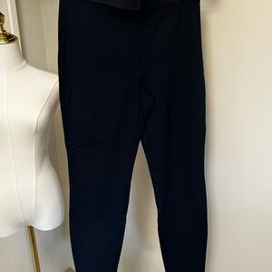 Draper James navy  Ankle-Length Ponte Pants